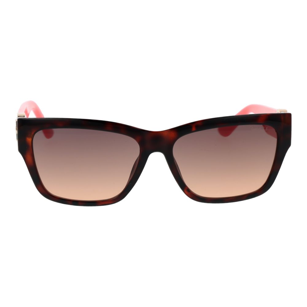 Guess Braune Sonnenbrille aus Kunststoff