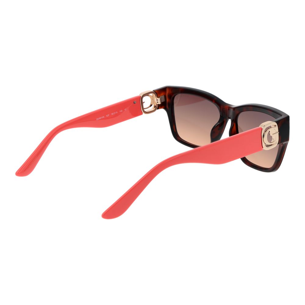 Guess Braune Sonnenbrille aus Kunststoff