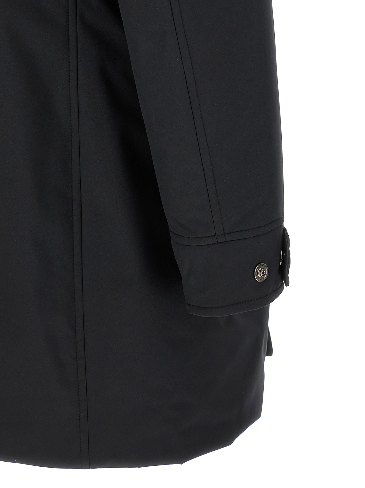 MooRER Blauer Wollparka