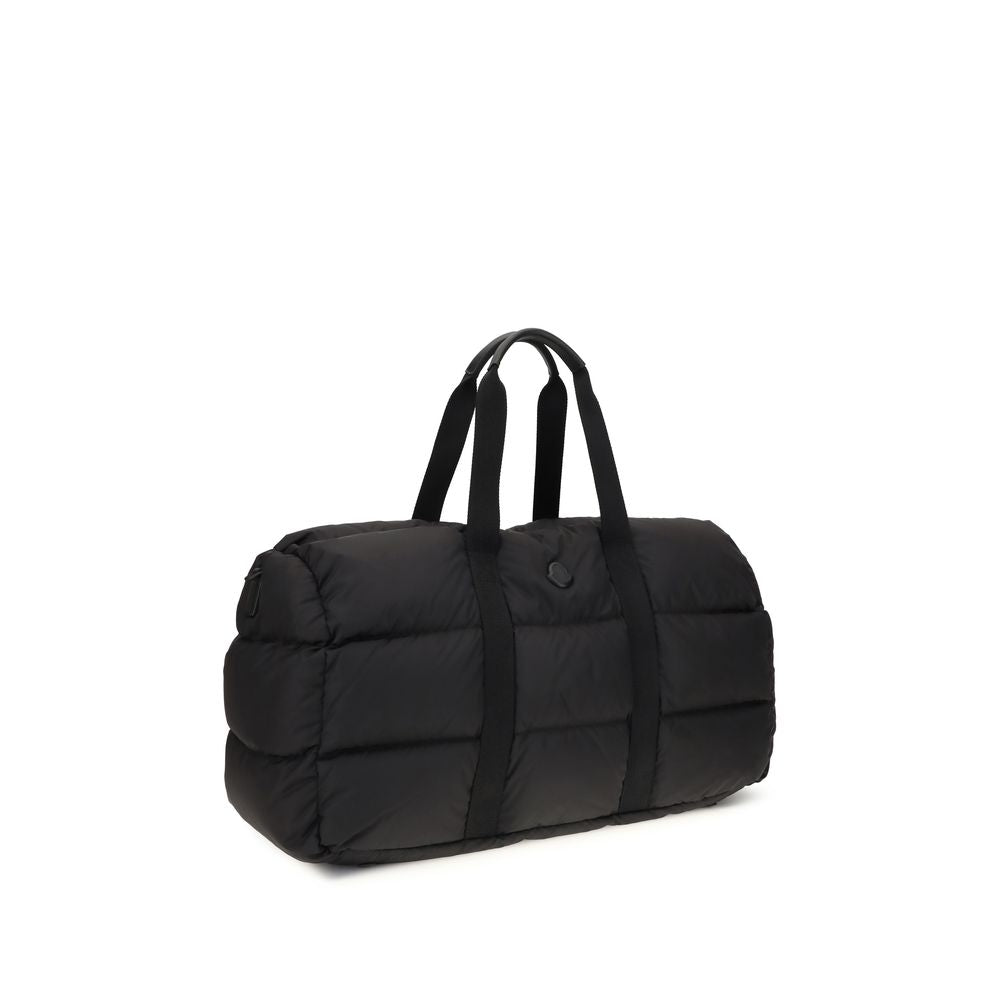 Moncler Schwarze Schultertasche aus Polyester
