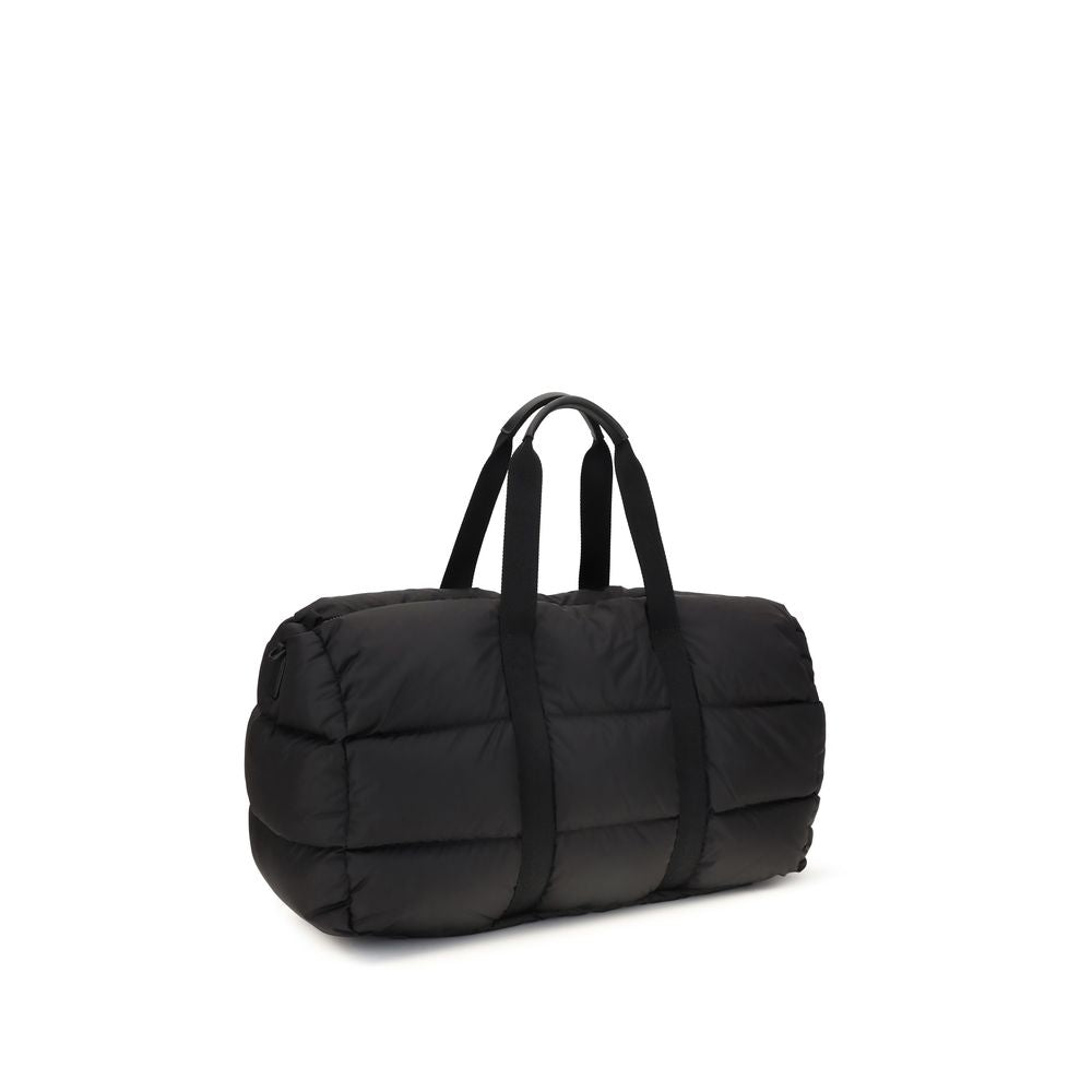 Moncler Schwarze Schultertasche aus Polyester