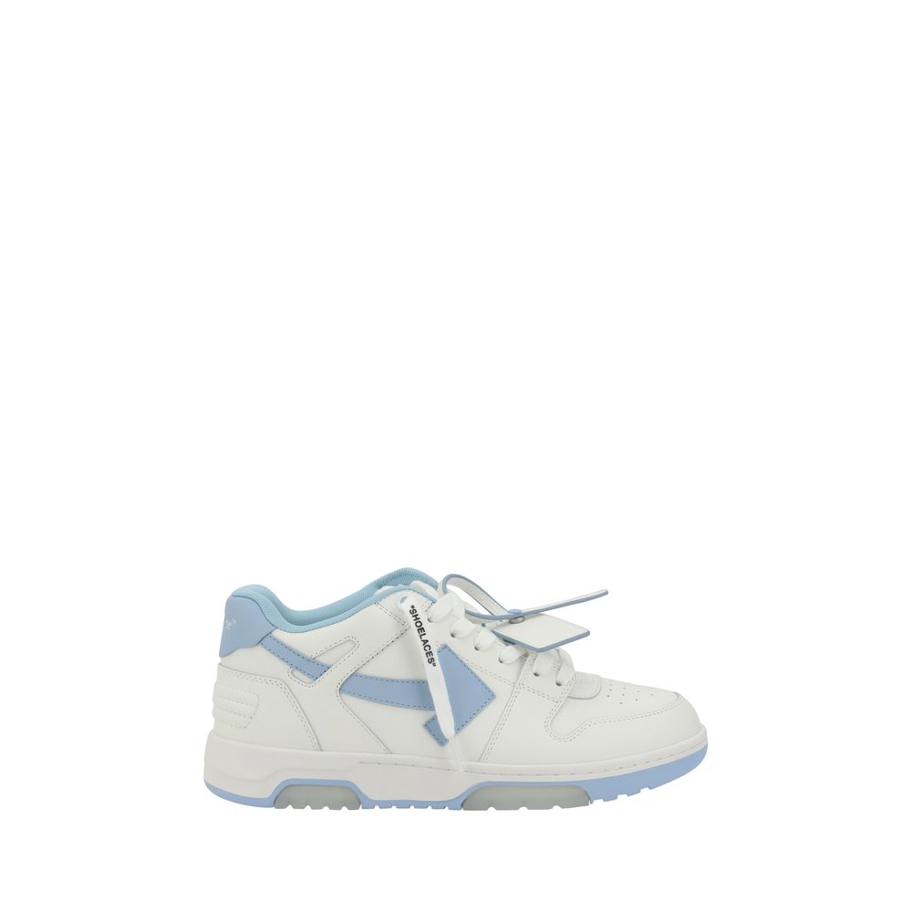 Off-White Weiße Kalbsleder Bos Taurus Athletic Sneaker