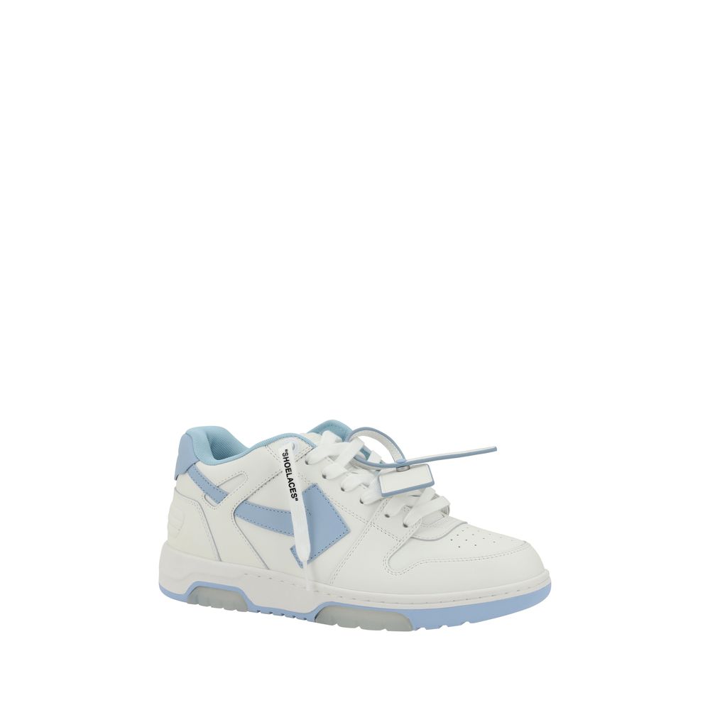 Off-White Weiße Kalbsleder Bos Taurus Athletic Sneaker