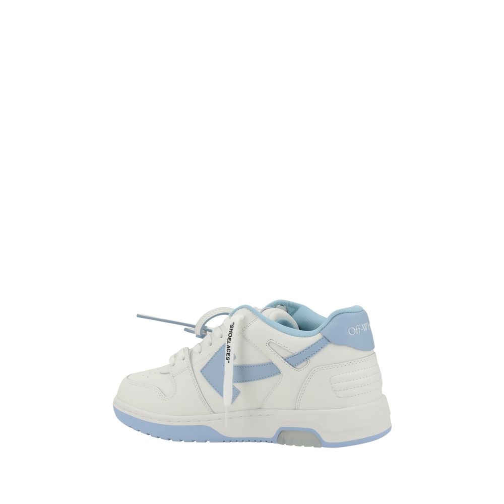 Off-White Weiße Kalbsleder Bos Taurus Athletic Sneaker