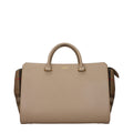 Burberry Beige Leder Handtasche