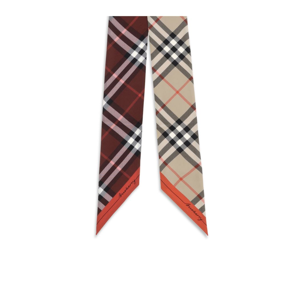 Burberry Beiger Seidenschal