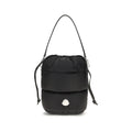 Moncler Schwarze Nylon-Bucket-Bag