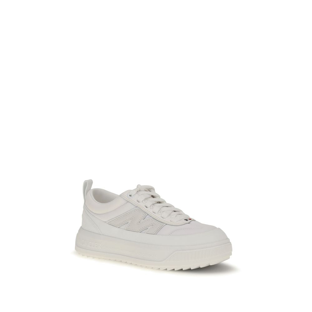 Moncler Weiße Sneaker aus Polyamid
