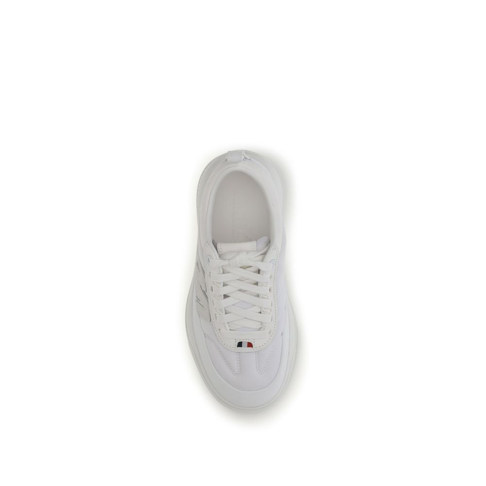 Moncler Weiße Sneaker aus Polyamid