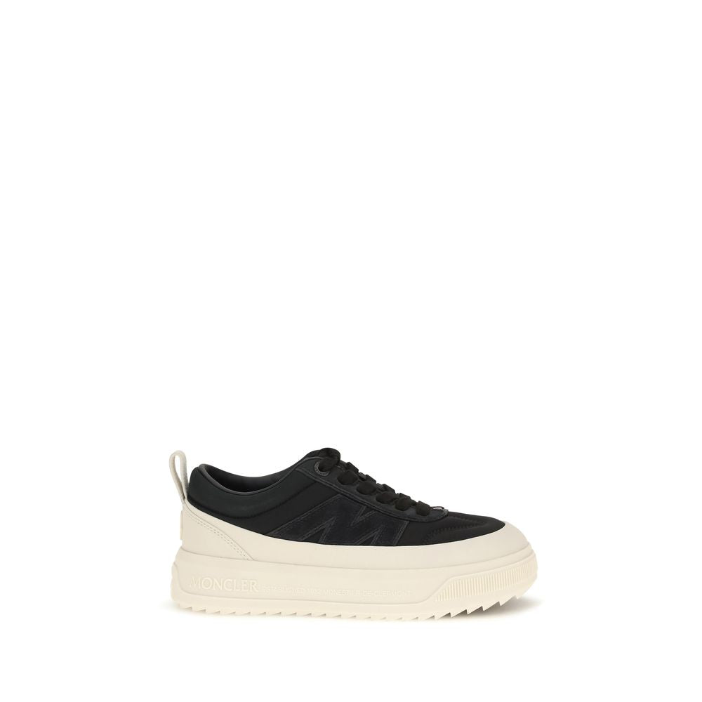 Moncler Schwarze Polyamid-Sneaker für Sport
