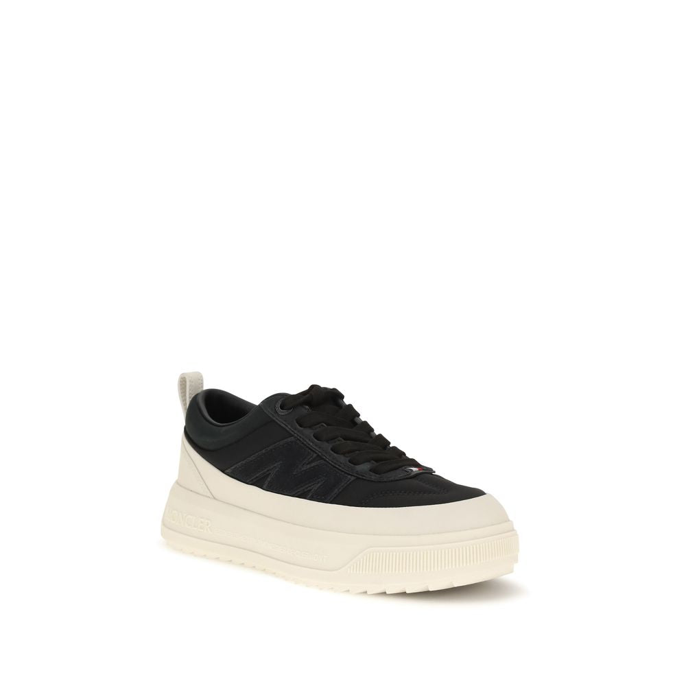 Moncler Schwarze Polyamid-Sneaker für Sport