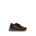 Brunello Cucinelli Schwarze Bos Taurus Kalbsleder Sneaker