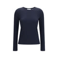 Max Mara Blauer Lyocell-Pullover