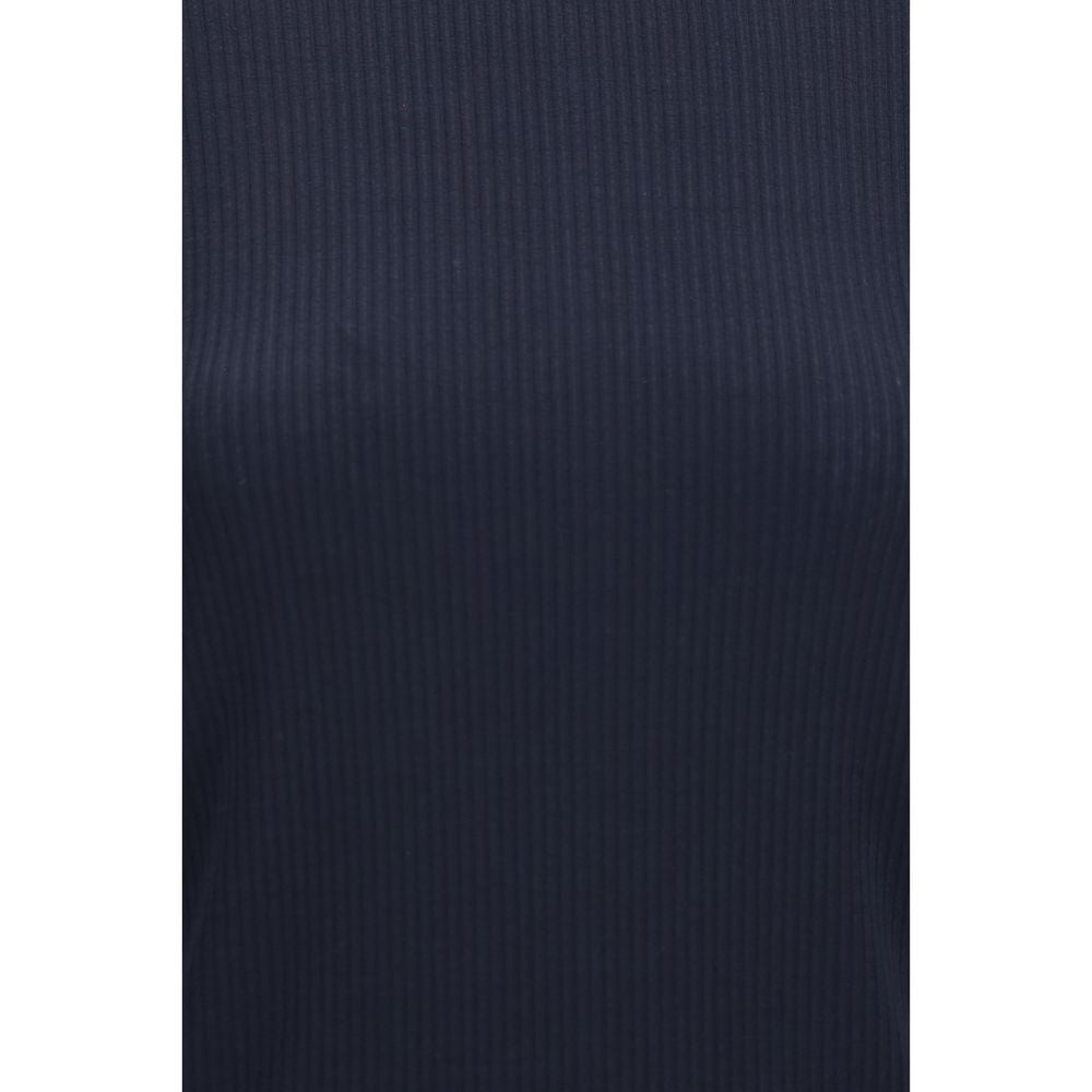 Max Mara Blauer Lyocell-Pullover