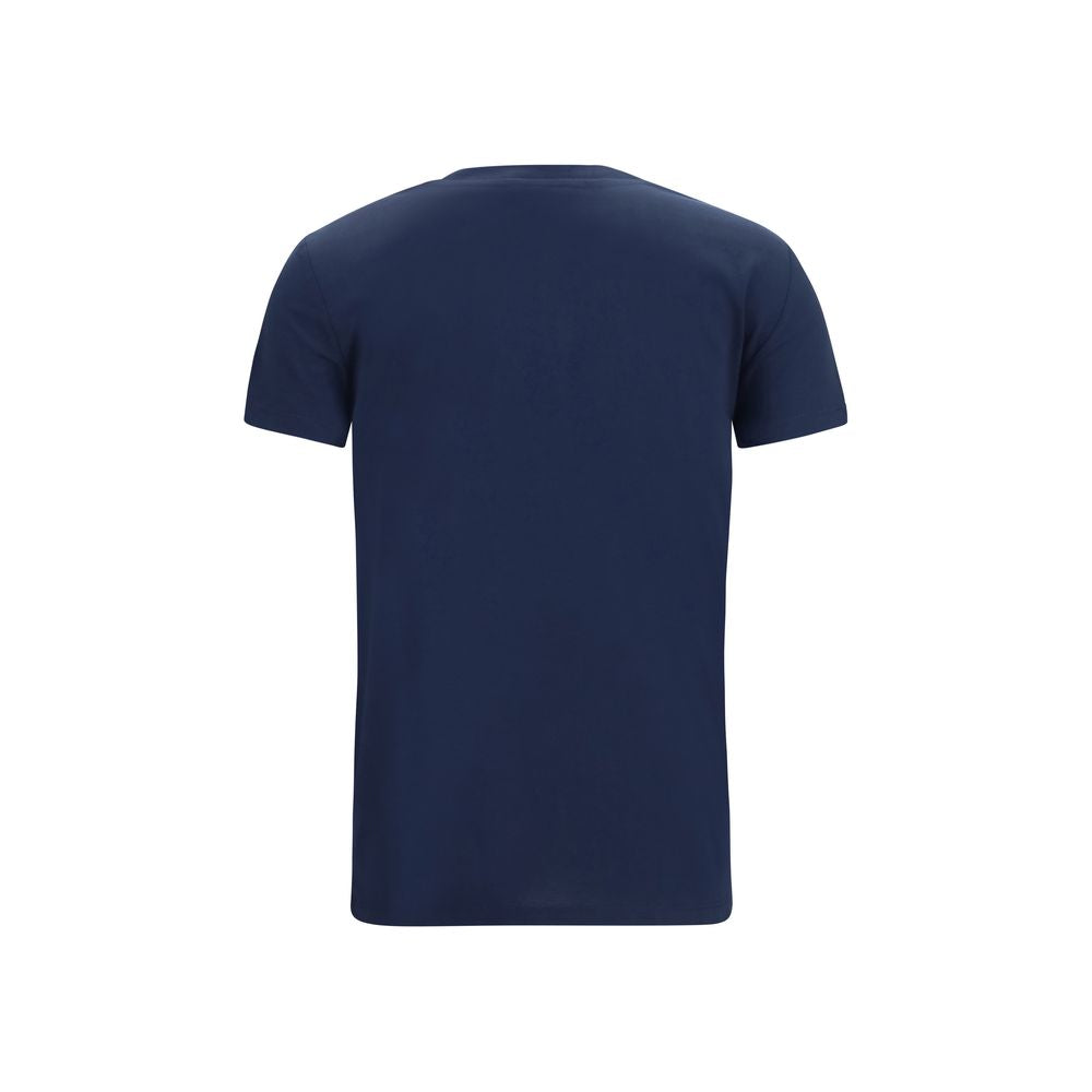 Max Mara Blaues Baumwoll-T-Shirt