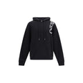 Off-White Schwarzer Baumwoll-Sweatshirt