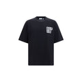Off-White Schwarzer Baumwoll-Sportswear-Artikel