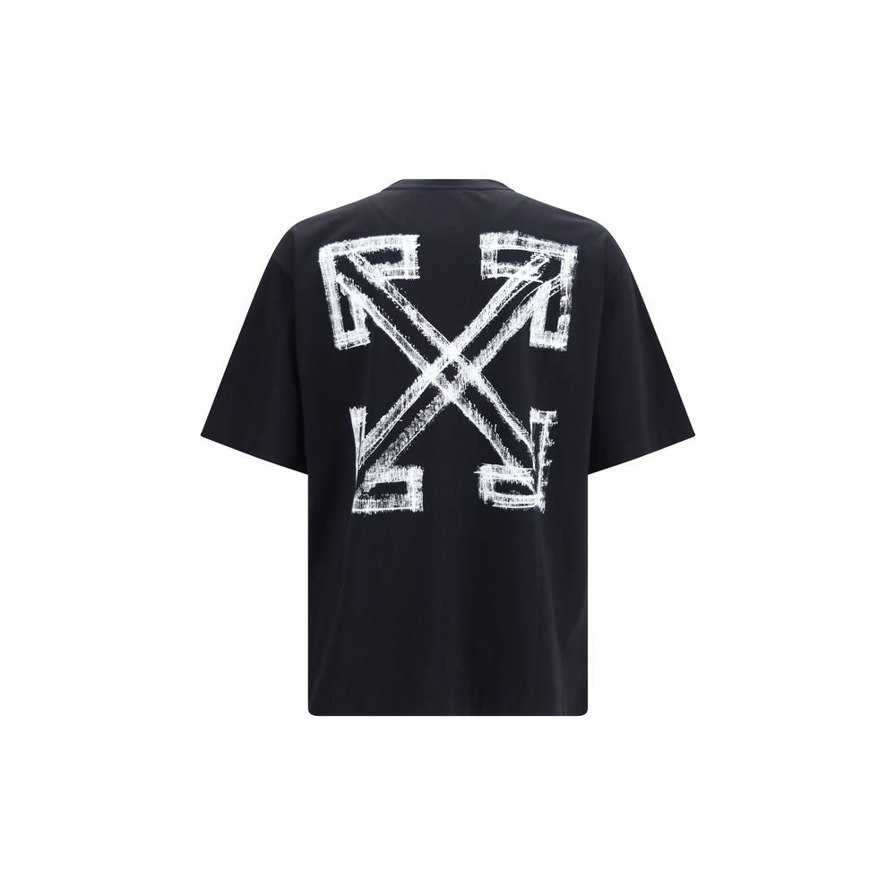 Off-White Schwarzer Baumwoll-Sportswear-Artikel