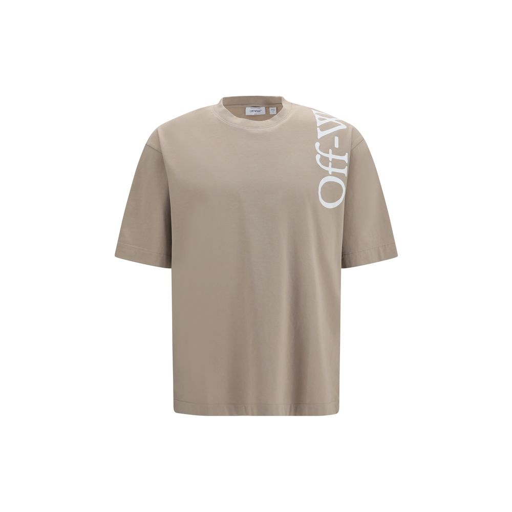 Off-White Beiges Baumwoll-T-Shirt