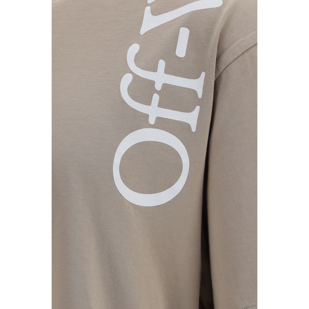 Off-White Beiges Baumwoll-T-Shirt