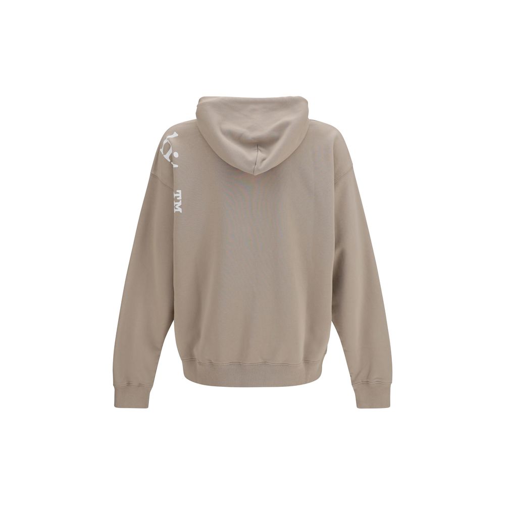 Off-White Beige Baumwoll-Sweatshirt