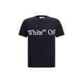 Off-White Schwarzes Baumwoll-T-Shirt