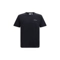 Off-White Schwarzes Baumwoll-T-Shirt