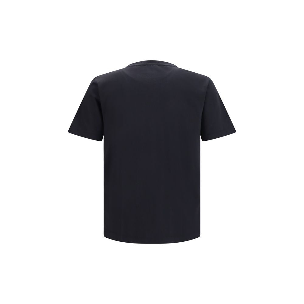 Off-White Schwarzes Baumwoll-T-Shirt