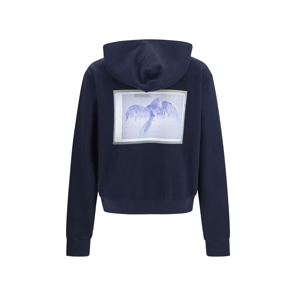 Maison Margiela Blauer Baumwoll-Sweatshirt