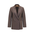 Max Mara Brauner Kaschmir-Blazer