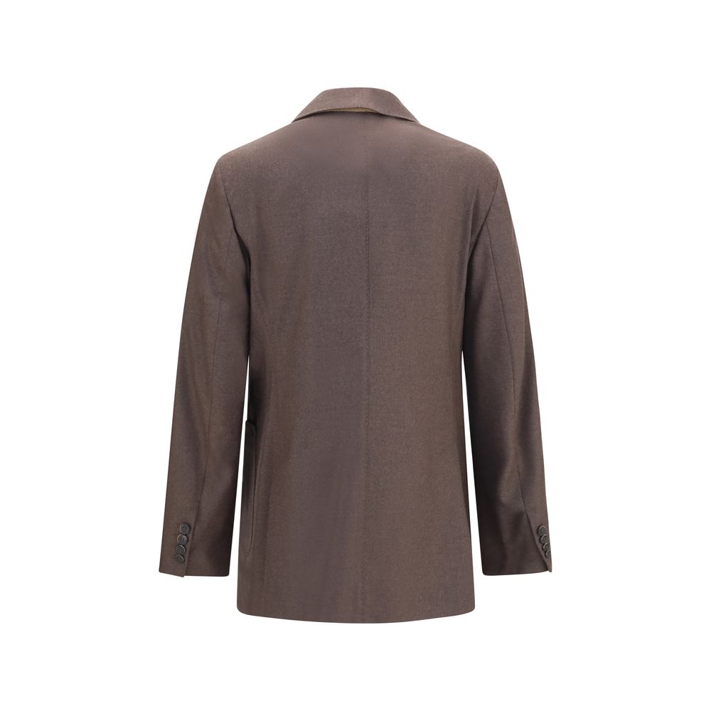 Max Mara Brauner Kaschmir-Blazer