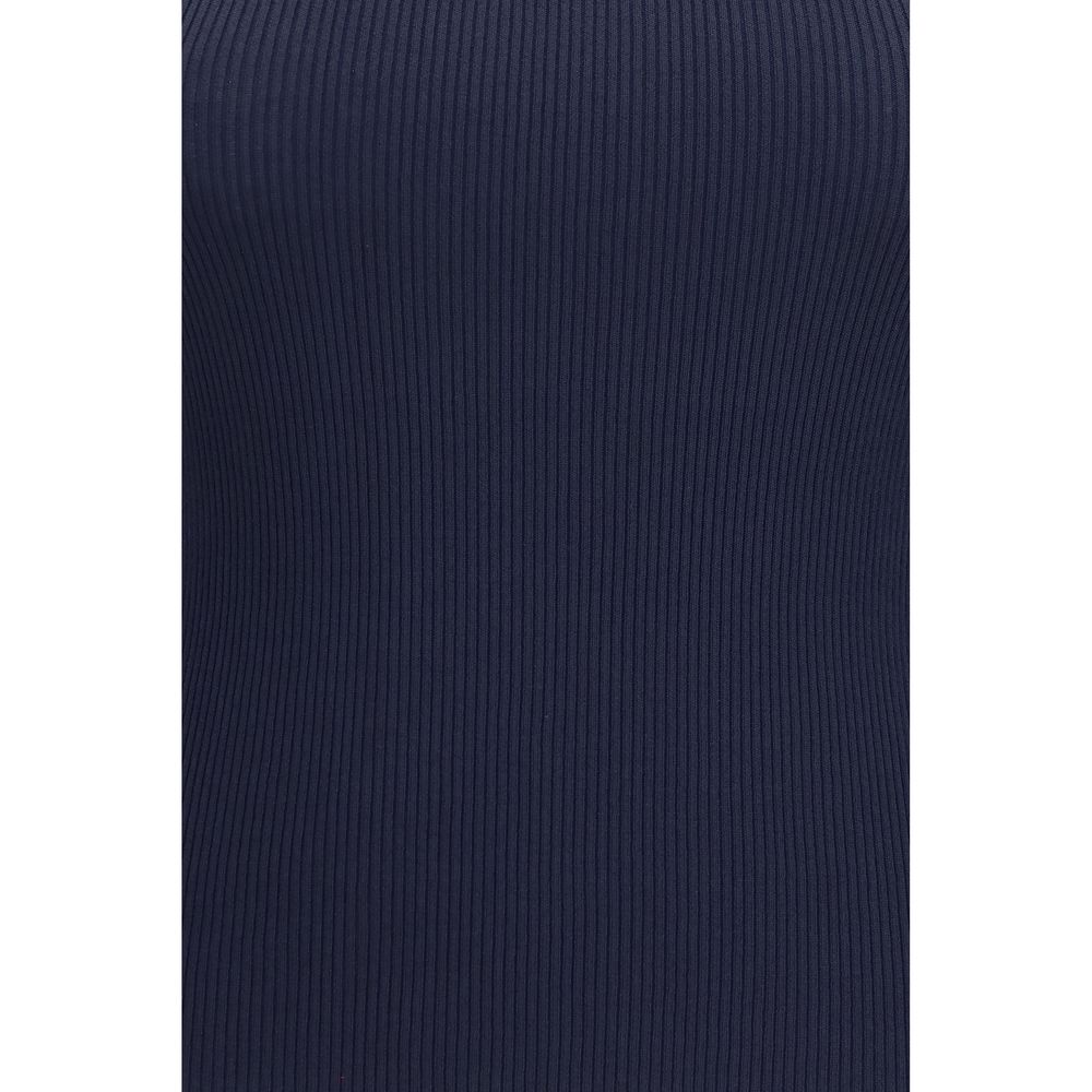 Max Mara Blaue Viskose-Tanktops