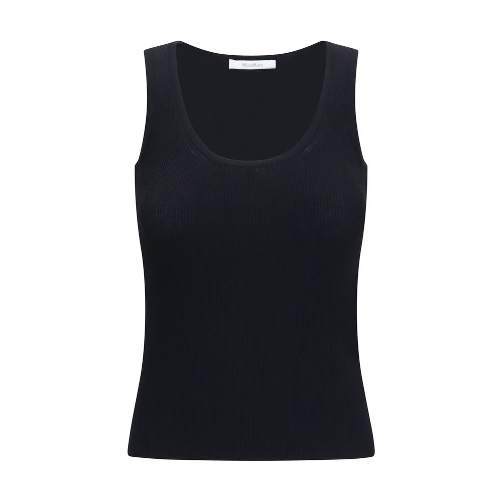 Max Mara Schwarze Tanktops aus Viskose