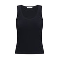 Max Mara Schwarze Tanktops aus Viskose