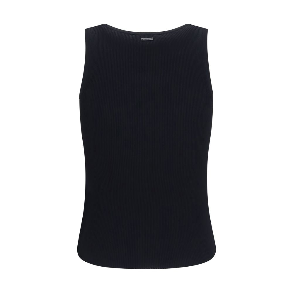 Max Mara Schwarze Tanktops aus Viskose