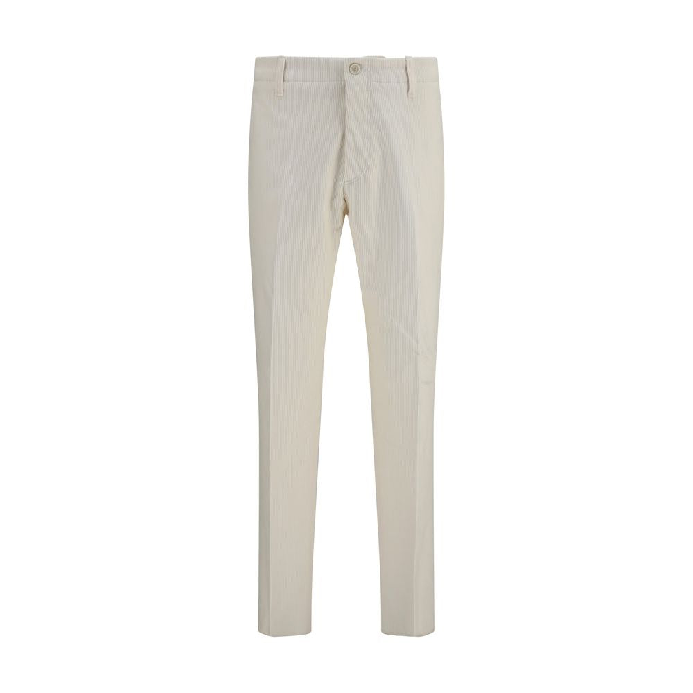 Lardini Beige Viscose Casual Pants