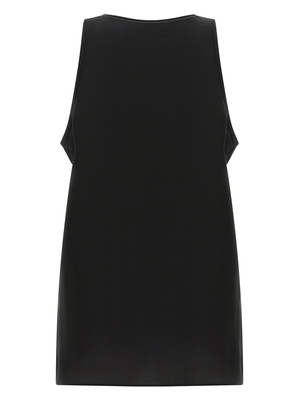 Brunello Cucinelli Seidenhemd in Schwarz