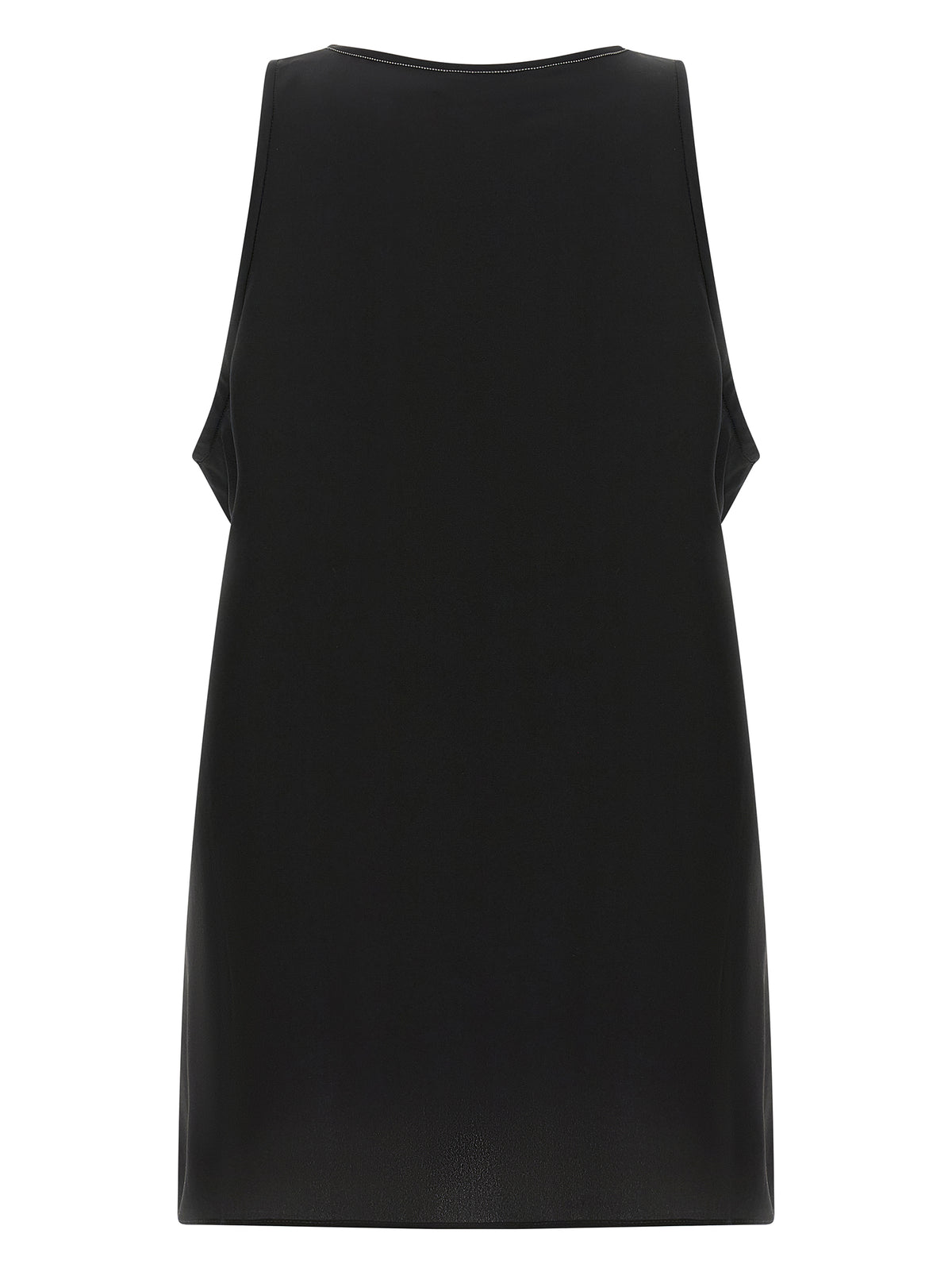 Brunello Cucinelli Seidenhemd in Schwarz