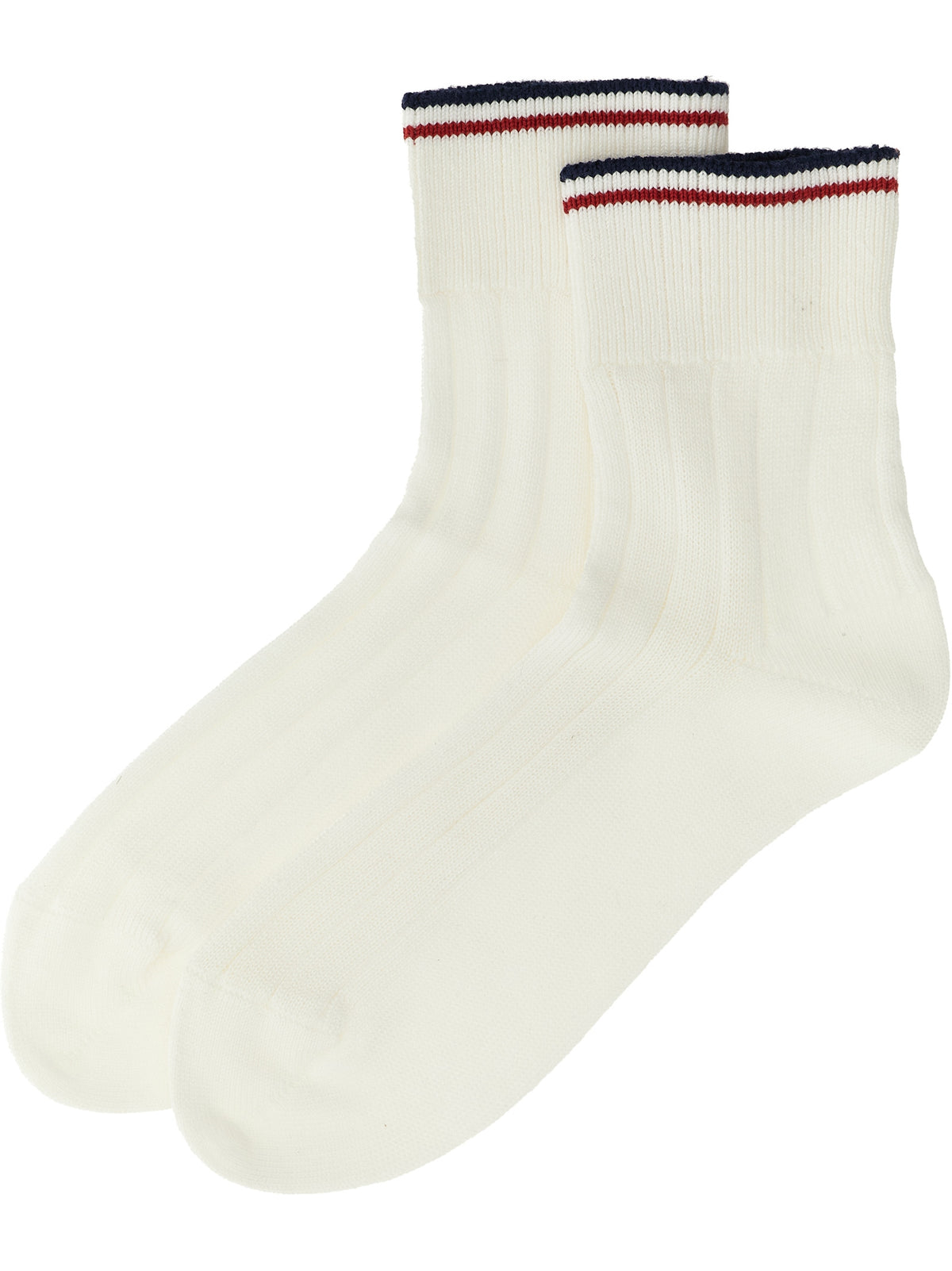 Brunello Cucinelli Weiße Baumwollsocken