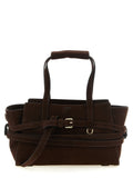 Moschino Braune Kalbsleder-Handtasche