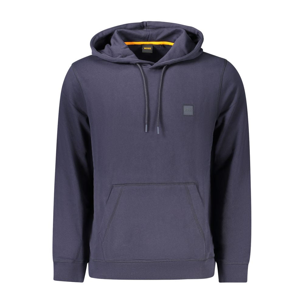 Hugo Boss Blauer Baumwoll-Kapuzenpullover für Herren