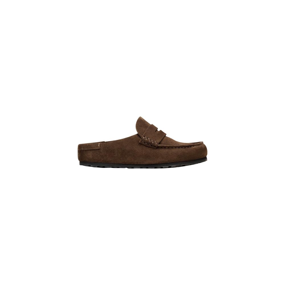 Birkenstock Braune Wildleder-Mokassins