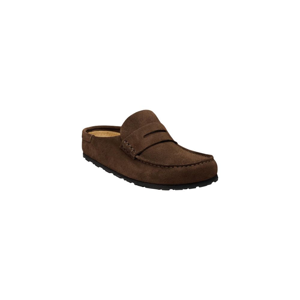 Birkenstock Braune Wildleder-Mokassins