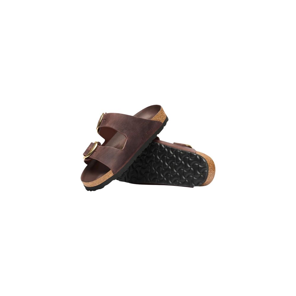 Birkenstock Braune Ledersandalen