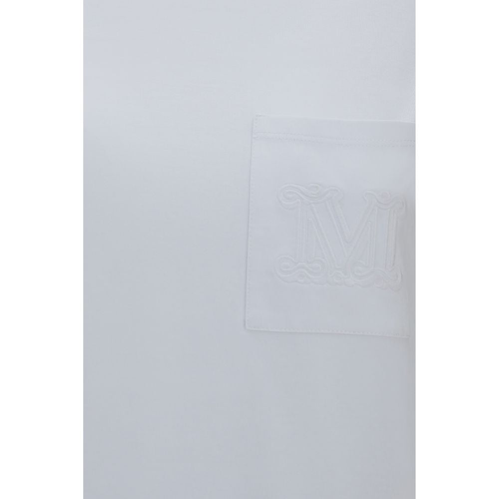 Max Mara Weiße Baumwoll-Sportbekleidung