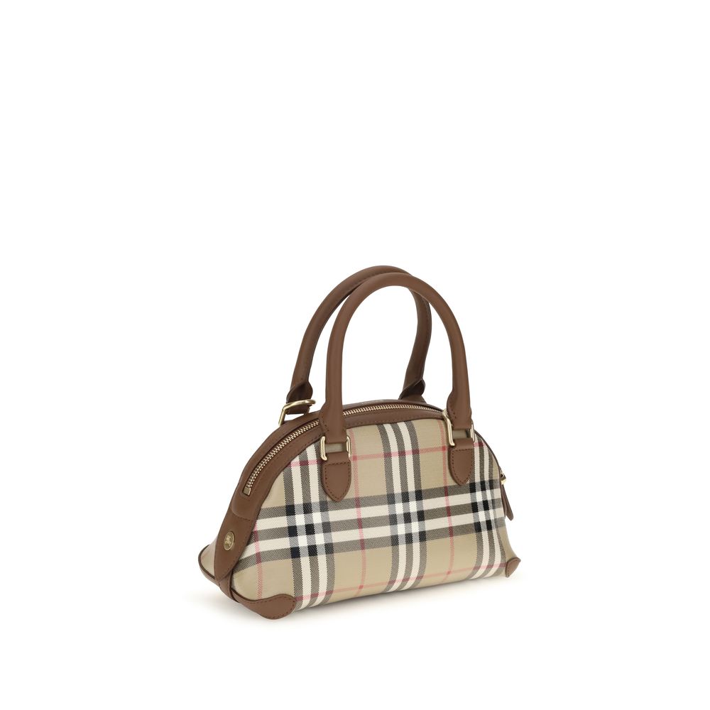 Burberry Beige Canvas Handbag