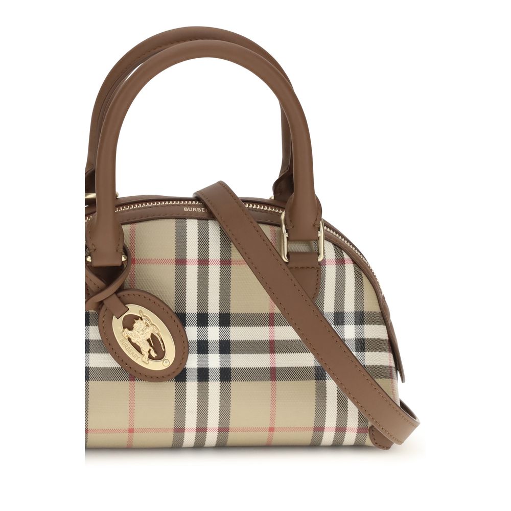 Burberry Beige Canvas Handbag