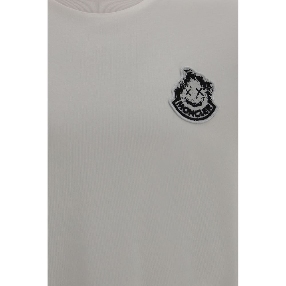 Moncler Beiges Baumwoll-T-Shirt