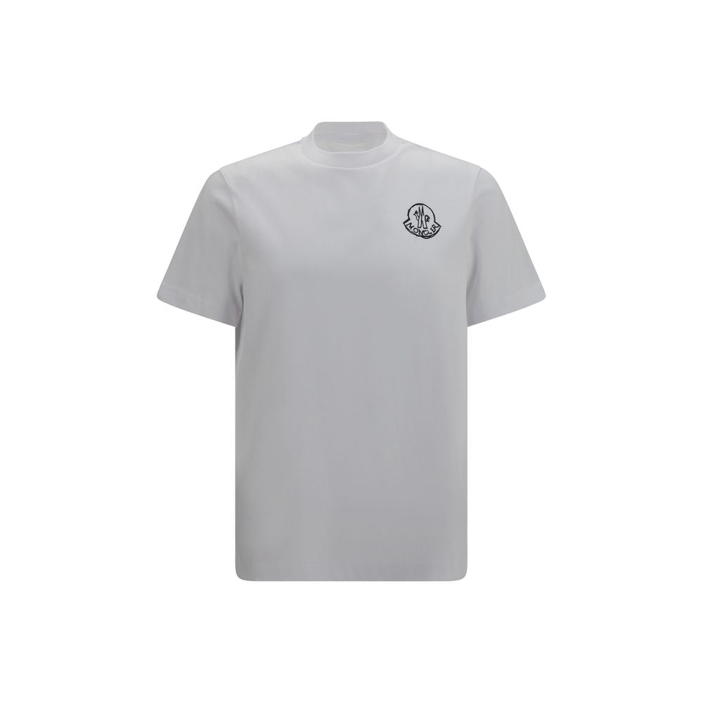 Moncler Weißes Baumwoll-T-Shirt