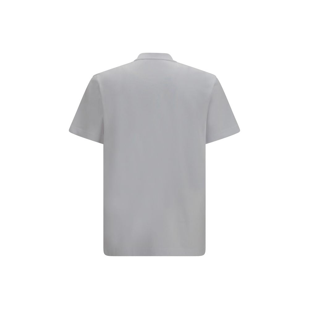 Moncler Weißes Baumwoll-T-Shirt